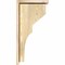 Ekena Millwork Monterey Rough Sawn Corbel w/Backplate, Douglas Fir, 6"W x 12"D x 24"H COR06X12X24MON01RDF - alternate 2
